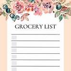 shopping list printable template3