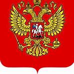 is there an emblem on the russian flag that looks4