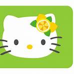 wallpapers for desktop hello kitty green big size3