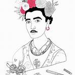 frida kahlo obras para colorir1