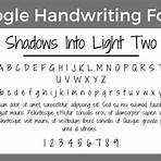 what fonts look like handwriting in google docs text2