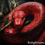 red snake in dream1