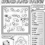 parts of the face worksheet2