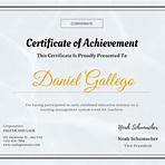 overall achievement award sample certificate3