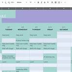 how to make a schedule of events template google docs2
