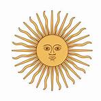 sol da argentina vetor3