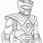 mighty morphin power rangers coloring pages1
