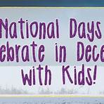 december national days for kids4