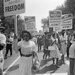 What was the purpose of the march on Washington?2