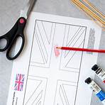 How do you Colour the Union Jack flag on paper?3