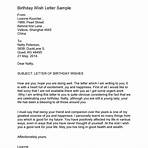 what is a birthday letter5