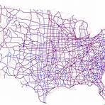 What is the difference between US Highway Map and Interstate map?2