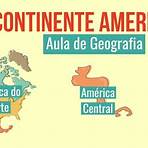 mapa continente americano divisão politica1