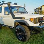 Where is the Toyota Land Cruiser 70 series marketed?2