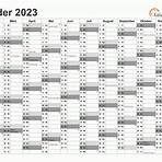 kalender 2023 als liste3