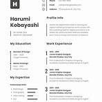 online font design free template for resume download pdf3