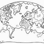 mapa do mundo para colorir3
