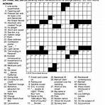 ny times crossword puzzle printable2