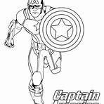 capitão américa desenho para colorir1