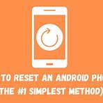 how to reset a phone without a sim card or sim card4