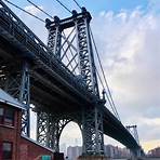 Where is the Williamsburg Bridge in New York City?2