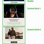 what is the standard email template width measurements4