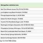 How many metropolitan and micropolitan areas are there in New York City?4