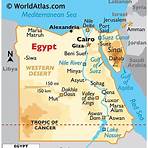 egypt facts map1