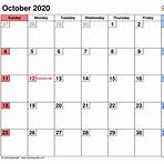 october 2020 calendar printable one page2