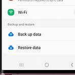 how do i back up my phone data after a hard reset samsung s73