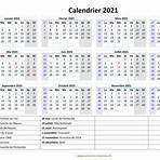 calendrier 20215