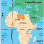 where is libya bounded by the mediterranean sea in the world3