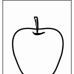 imagem de mação para colorir4