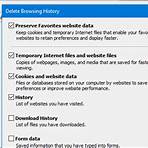 clear history from browser1