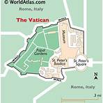 país vaticano mapa1