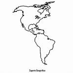 mapa continente americano em pdf para colorir1