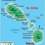 saint kitts saint kitts and nevis map1