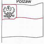 bandeira da polônia para colorir2