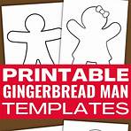how many gingerbread man templates are there to write1