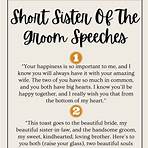 free sister of the groom speech3