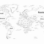 map of the world continents with countries printable2