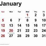 monthly calendar january 2020 printable1