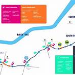 Where does the Great North Run start & finish?2