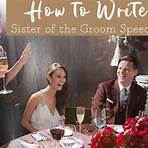 free sister of the groom speech4