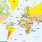 carte du monde avec pays1