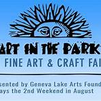 when is the geneva lakes art in the park ohio1