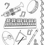 instrumentos músicais para colorir2