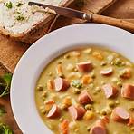 What would you serve with split pea soup?1