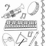 instrumentos músicais para colorir1