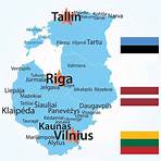 mapa estonia letonia lituania5